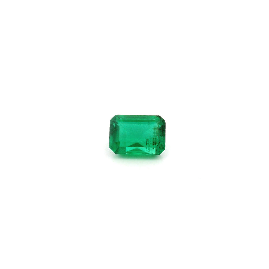 Octagonal Green Emerald 0.48ct loose gemstone