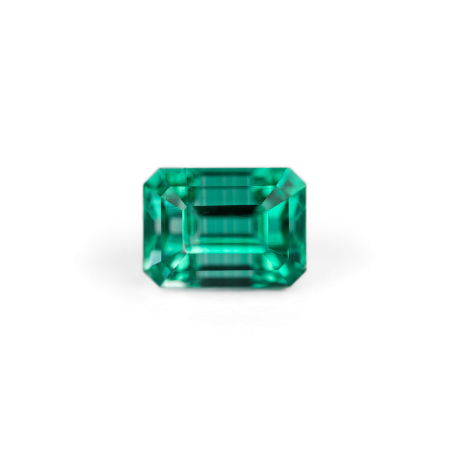 Octagonal Green Emerald 1.3ct loose gemstone