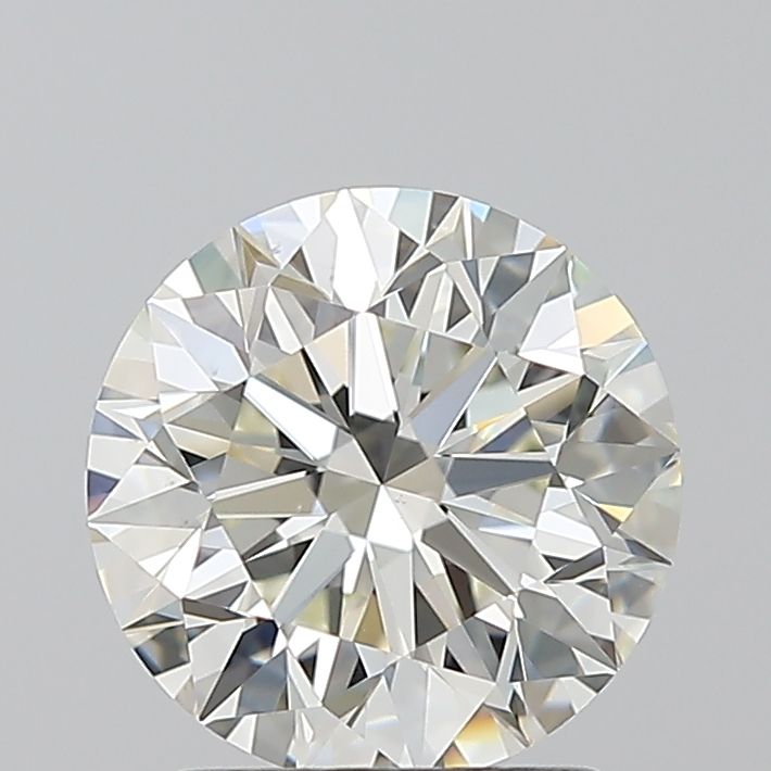 Round Natural Diamond 1.71ct H VS1
