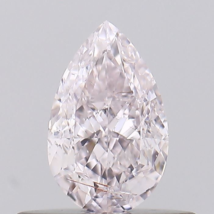 Pear Very Light Pink Natural Diamond 0.5ct SI2 loose diamond