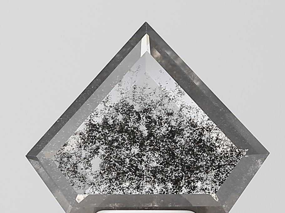 Shield Salt And Pepper Lab-grown Diamond 2.52ct I2 loose diamond