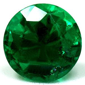 Round Green Emerald 1.04ct loose gemstone