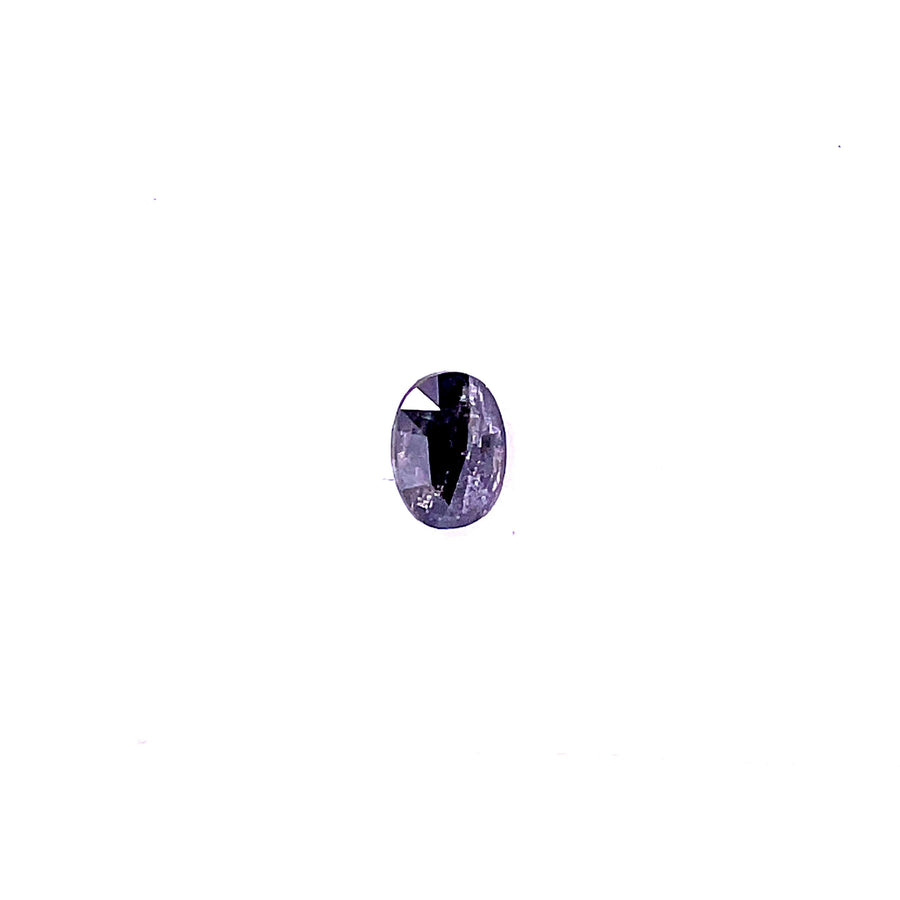 Oval Salt And Pepper Natural Diamond 0.69ct loose diamond