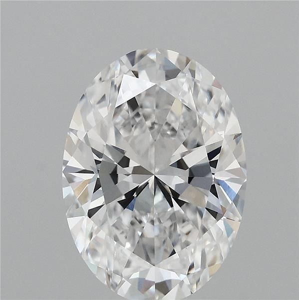 Oval Lab-Grown Diamond 3.31ct D VVS1