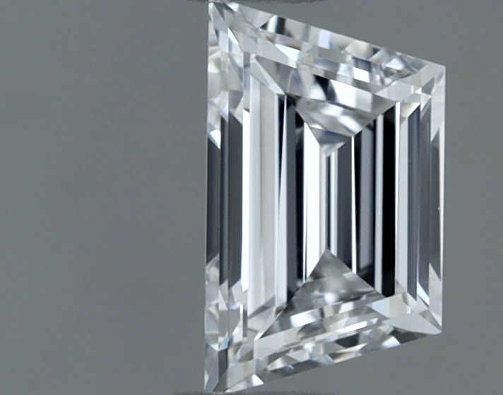 Trapezoid Natural Diamond 0.41ct D VVS2
