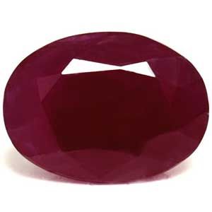 Oval Red Ruby 2.07ct loose gemstone