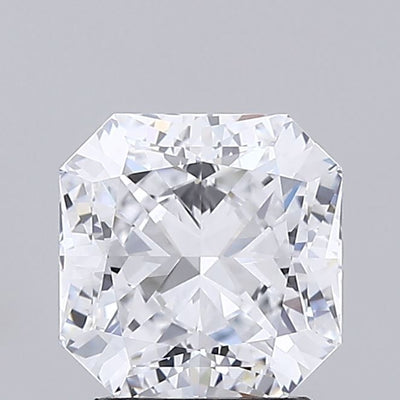 Square Radiant Lab-Grown Diamond 2.07ct D VVS1