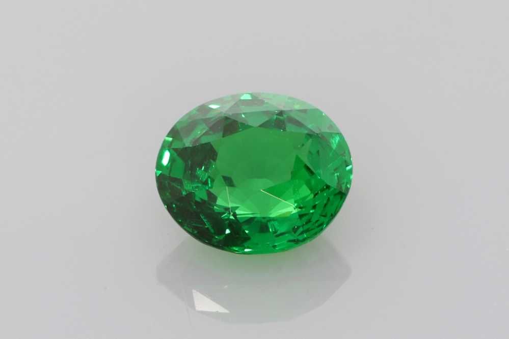 Oval Green Garnet 1.49ct loose gemstone