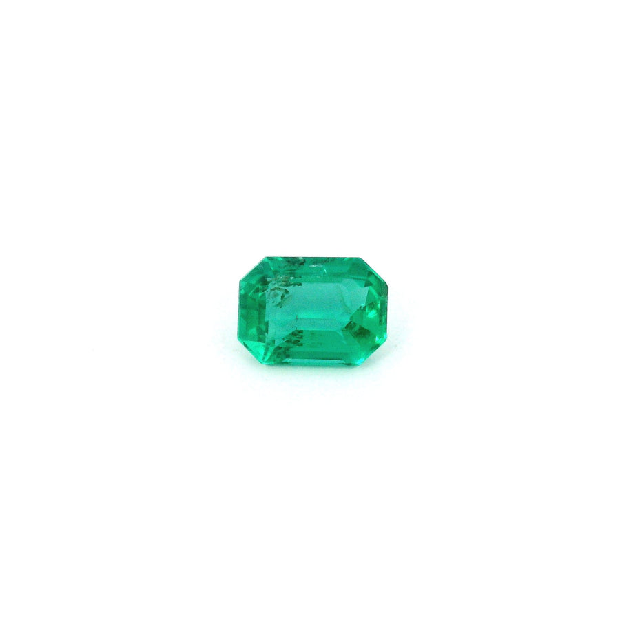 Octagonal Green Emerald 0.63ct loose gemstone
