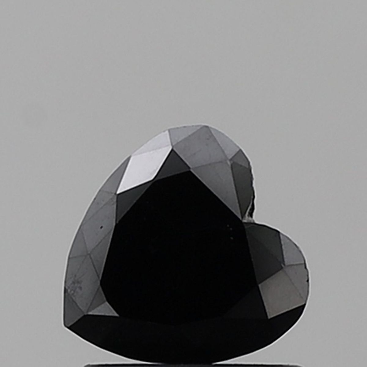 Heart Black Natural Diamond 1.28ct VVS2 loose diamond