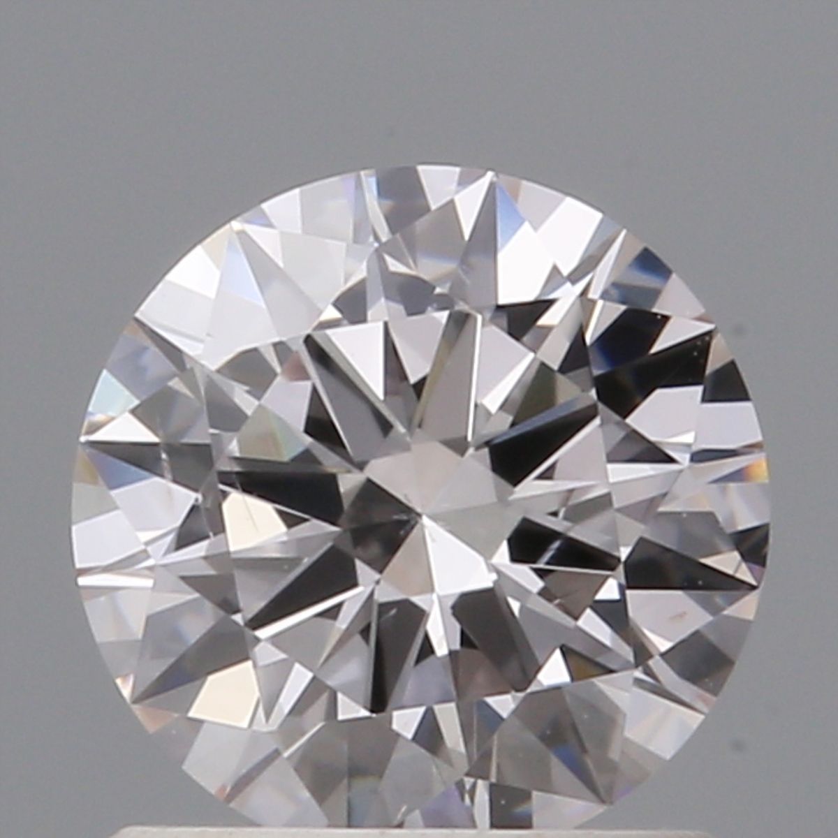 Round Faint Pink Natural Diamond 0.9ct SI2 loose diamond