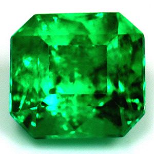 Emerald Green Emerald 0.54ct loose gemstone