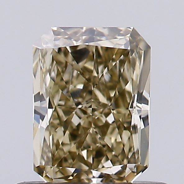 Radiant Fancy Yellowish Brown Natural Diamond 0.58ct VS1 loose diamond