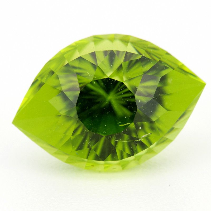 Marquise Green Peridot 5.09ct loose gemstone