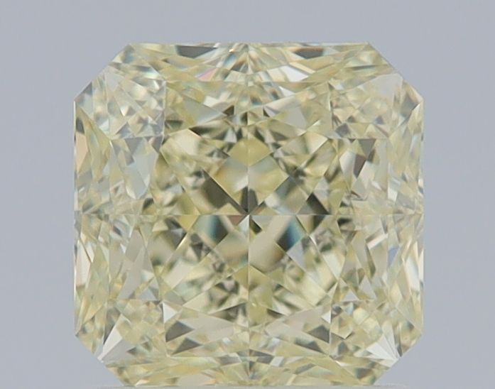 Square Fancy Light Yellow Natural Diamond 1.51ct IF loose diamond