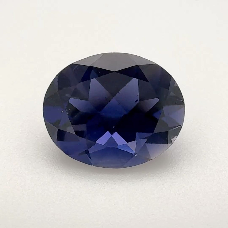Oval Blue Iolite 2.815ct loose gemstone