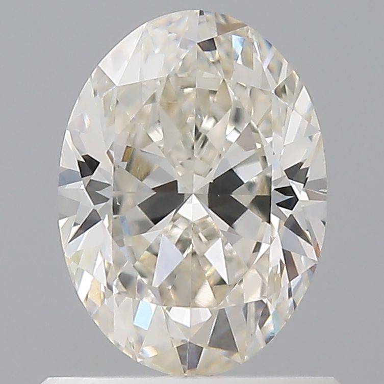 Oval Natural Diamond 0.90ct J VS2