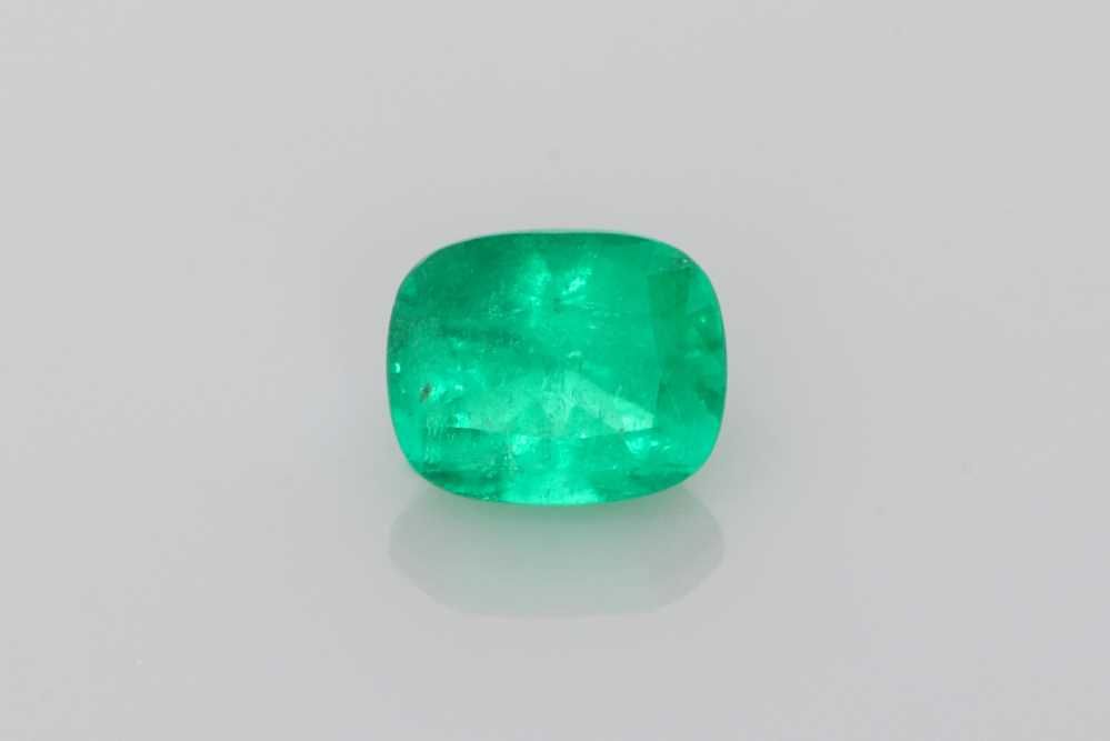 Cushion Green Emerald 1.98ct loose gemstone