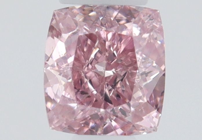Cushion Fancy Intense Pink Natural Diamond 0.13ct loose diamond