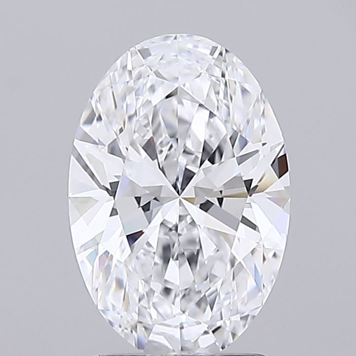 Oval Lab-Grown Diamond 1.87ct D VVS1