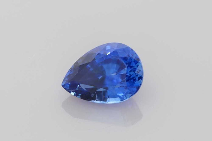 Pear Blue Sapphire 2.25ct loose gemstone