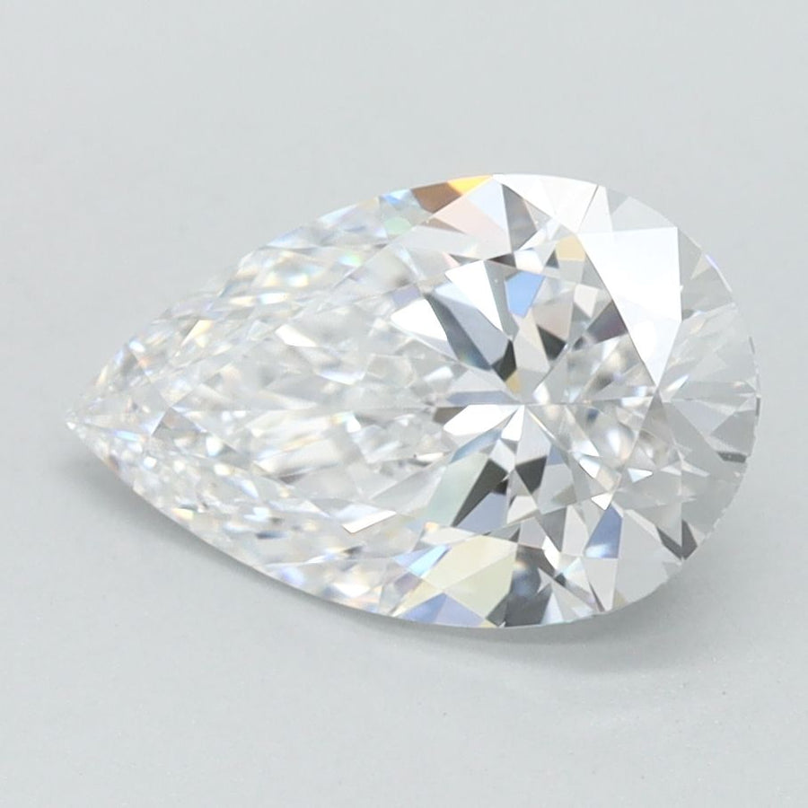 Pear Lab-Grown Diamond 1.21ct D IF