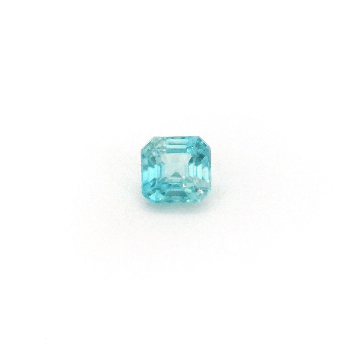 Octagonal Blue Zircon 0.99ct loose gemstone