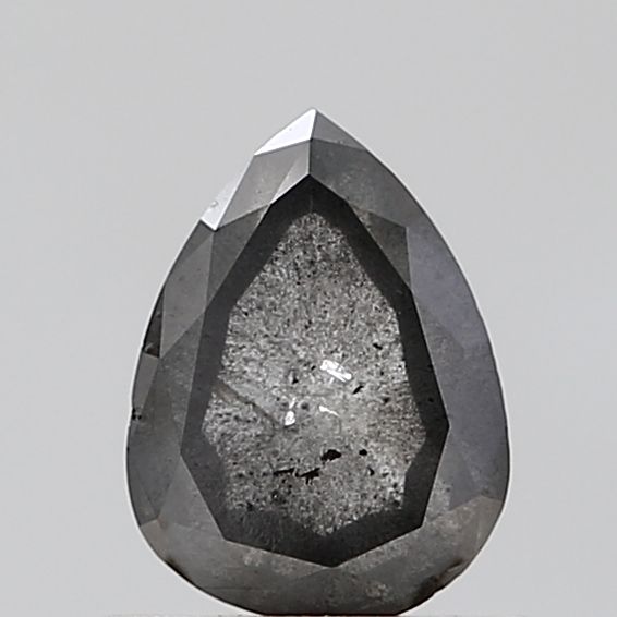 Pear Salt And Pepper Natural Diamond 0.82ct VVS2 loose diamond