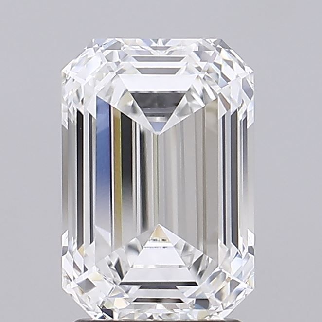 Emerald Lab-Grown Diamond 2.66ct E IF