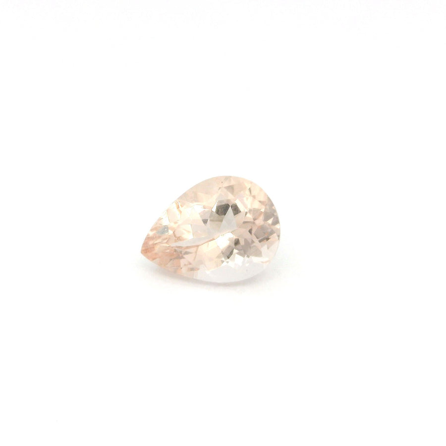 Pear Pink Morganite 1.03ct loose gemstone
