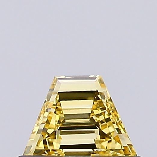 Trapezoid Fancy Intense Brownish Yellow Lab-grown Diamond 0.28ct VVS2 loose diamond