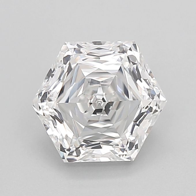 Hexagonal Lab-Grown Diamond 1.57ct D VVS1