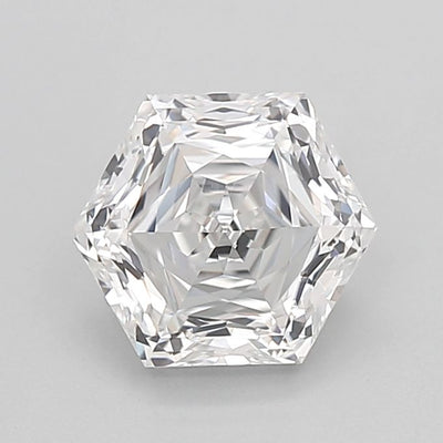Hexagonal Lab-Grown Diamond 1.57ct D VVS1