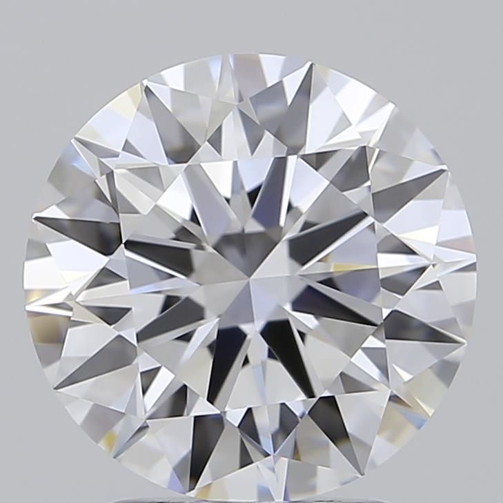 Round Lab-Grown Diamond 2.46ct D IF