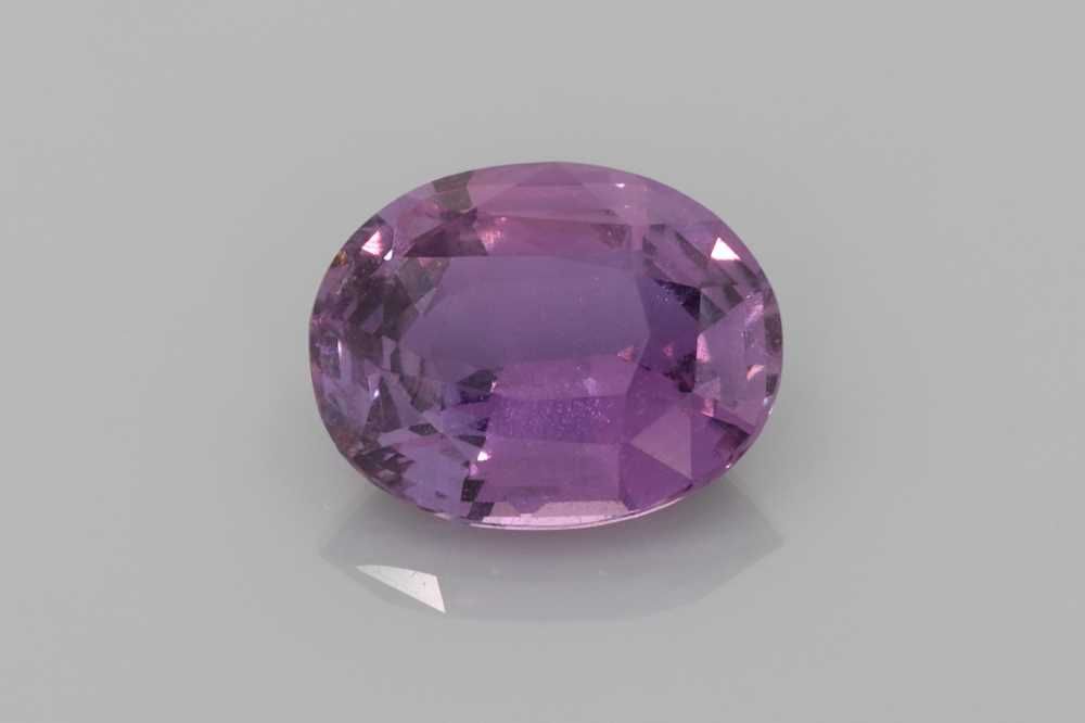 Oval Purple Sapphire 2.08ct loose gemstone