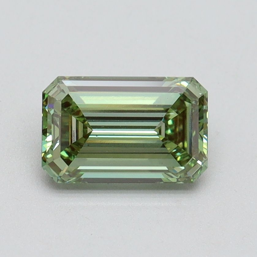 Emerald Fancy Vivid Green Lab-grown Diamond 1ct VS1 loose diamond