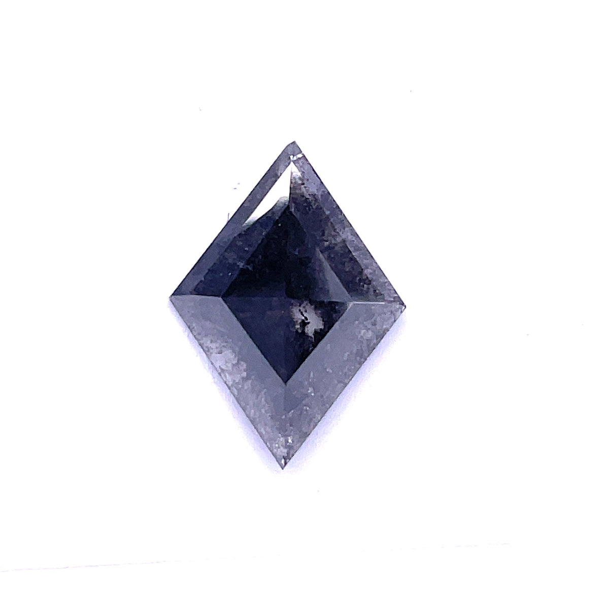 Lozenge Salt And Pepper Natural Diamond 3.3ct loose diamond