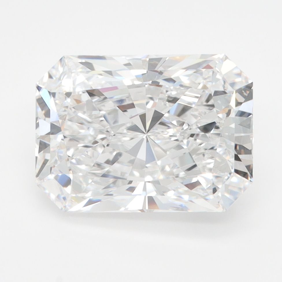 Radiant Lab-Grown Diamond 3.38ct D VVS1