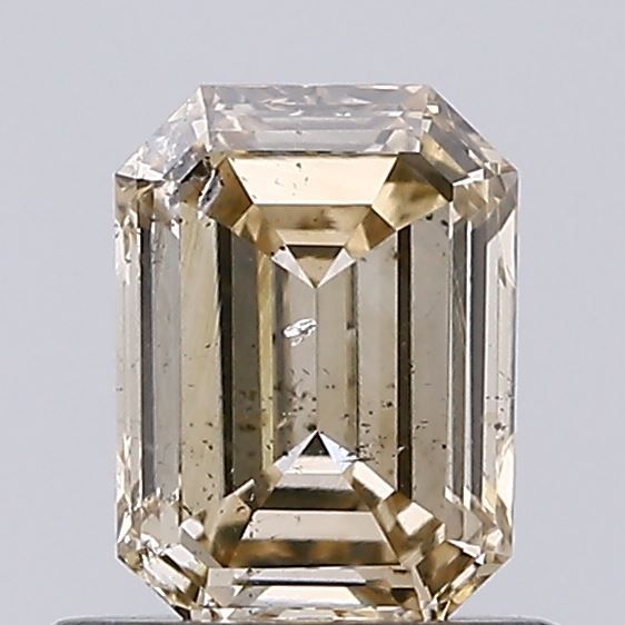 Emerald Fancy Brown Natural Diamond 0.66ct I1 loose diamond