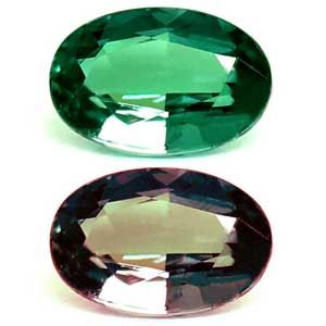 Oval Green Alexandrite 0.18ct loose gemstone