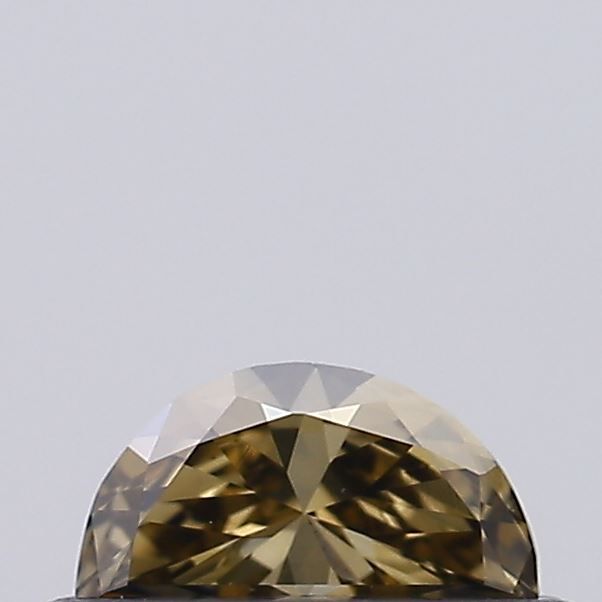 Half Moon Fancy Brown Natural Diamond 0.18ct VS1 loose diamond