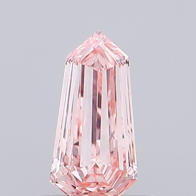 Shield Fancy Vivid Pink Lab-grown Diamond 0.47ct VS1 loose diamond