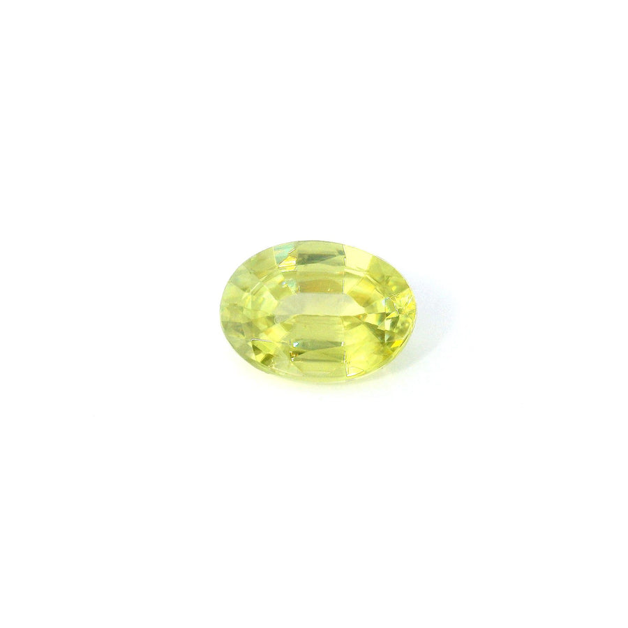 Oval Yellow Sphene 1.22ct loose gemstone