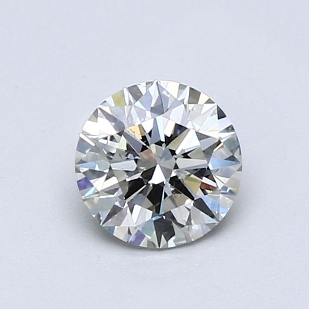 Round Very Light Green Natural Diamond 0.7ct SI1 loose diamond