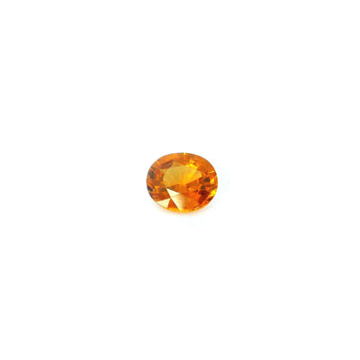 Oval Orange Garnet 0.85ct loose gemstone