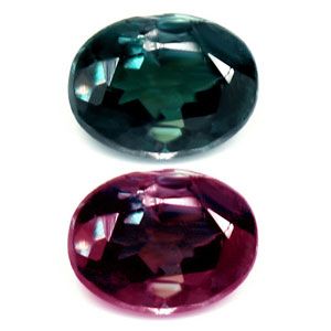 Oval Green Alexandrite 0.21ct loose gemstone