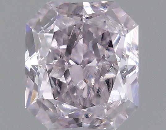 Radiant Fancy Light Purplish Pink Natural Diamond 0.25ct SI1 loose diamond