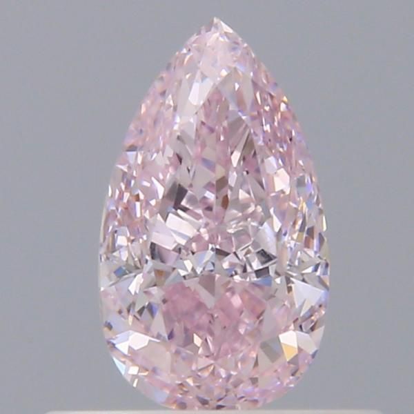 Pear Fancy Light Purplish Pink Natural Diamond 0.51ct I1 loose diamond