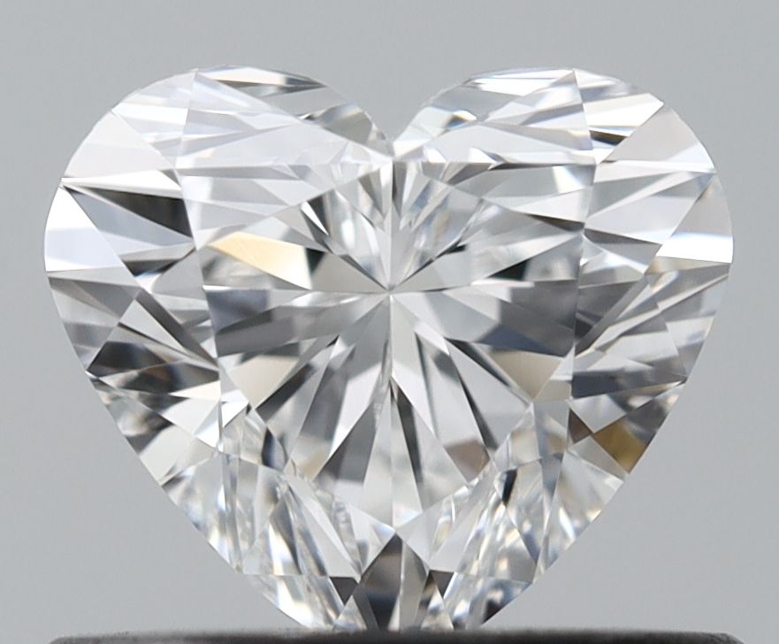 Heart Natural Diamond 0.51ct E IF