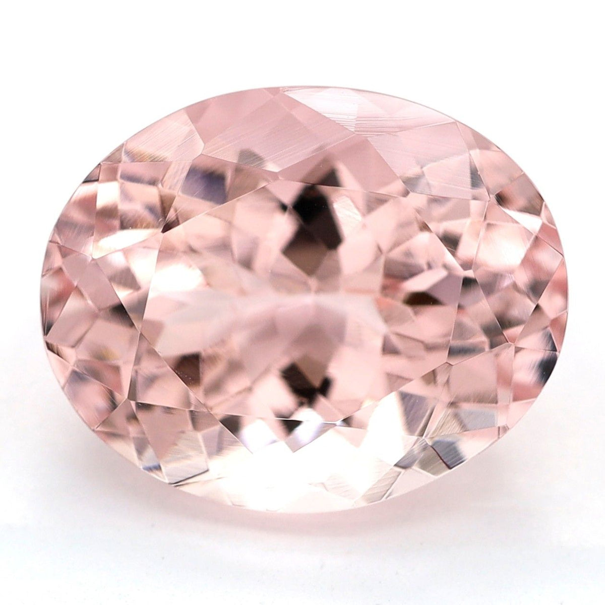 Oval Pink Morganite 3.44ct loose gemstone